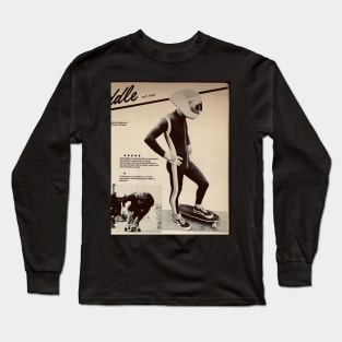 VTG iDownhill Skateboard Long Sleeve T-Shirt
